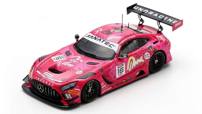 MERCEDES GT3 N.16 2nd PRO-AM CLASS 24 H SPA 2024 PUN-RIO-TSE-DONTJE 1:43