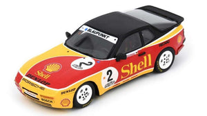 PORSCHE 944 TURBO N 16 SHELL TURBO CUP GERMANY 1988 ARMIN SCHWARZ YELLOW RED BLACK 1:43