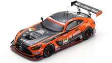 Indlæs billede til gallerivisning Mercedes Benz AMG GT3 #50 KANO/YANAGIDA GT300 SUPER GT 2021 orange/sort 1:43