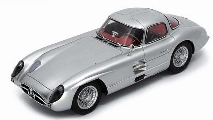 MERCEDES 300 SLR UHLENHAUT COUPE 1955 SILVER 1:12