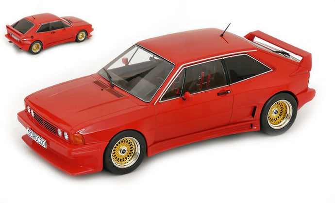 VW SCIROCCO RIEGER GTO 1980 RED 1:18