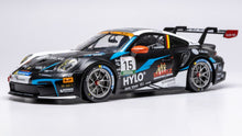 Indlæs billede til gallerivisning PORSCHE 911 992 GT3 CUP TEAM M75 BERNHARD N 15 PORSCHE CUP OSCHERSLEBEN 2024 JANNE STIAK BLACK WHITE 1:18