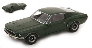 FORD MUSTANG GT FASTBACK BULLIT 1968 DARK GREEN 1:18