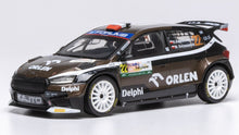 Indlæs billede til gallerivisning SKODA FABIA RALLY2 EVO TEAM ORLEN N 22 RALLY JAPAN 2024 KAJETAN KAJETANOWICZ - MACIEJ SZCZEPANIAK BROWN 1:43