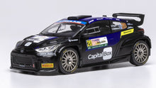 Indlæs billede til gallerivisning TOYOTA YARIS GR RALLY2 TEAM PRINTSPORT RACING N 20 RALLY JAPAN 2024 SAMI PAJARI - ENNI MALKONEN MATT BLACK 1:43