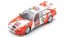 Indlæs billede til gallerivisning Ford SIERRA RS500 COSWORTH #14 TASSIN/FEITLER/ANDRUET 24H SPA 1988 rød/hvid 1:43