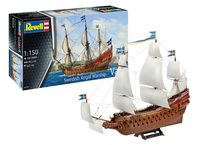 SWEDISH REGAL SHIP VASA KIT 1:150