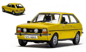FORD ENGLAND FIESTA MKI 1.3L GHIA 1976 YELLOW 1:43