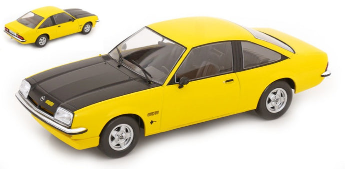 OPEL MANTA B GT/E 1975 YELLOW 1:18