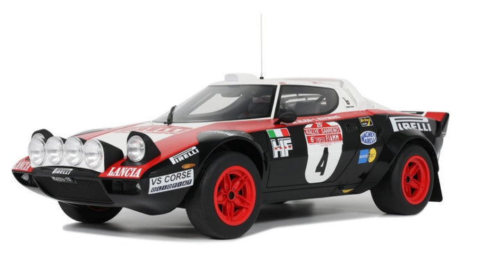 LANCIA STRATOS GR.4 N.4 RALLY SAN REMO 1978 M.ALEN 1:12