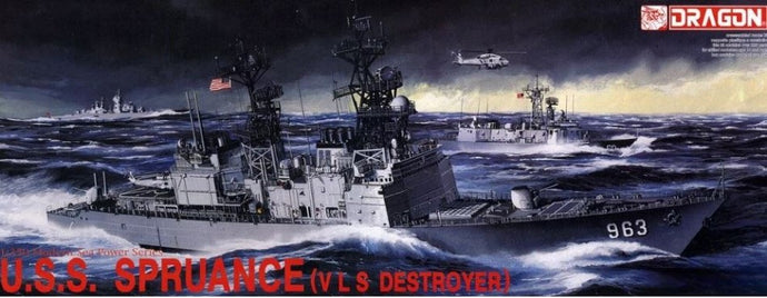 U.S.S. SPRUANCE DDG-963 KIT 1:350