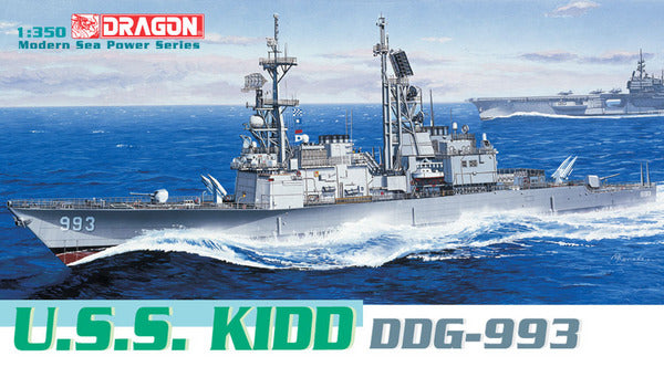 U.S.S. KIDD DDG-993 KIT 1:350