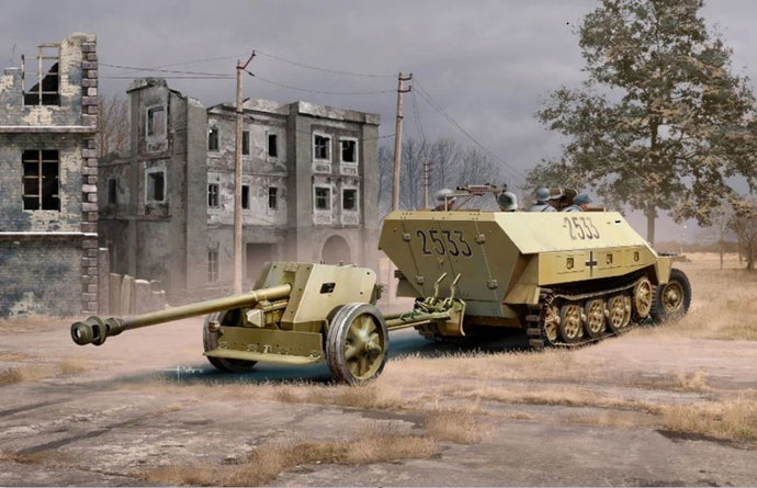 Sd.Kfz.251/1 Ausf.D MIT 7,5 Pak 40 2in 1 KIT 1:35