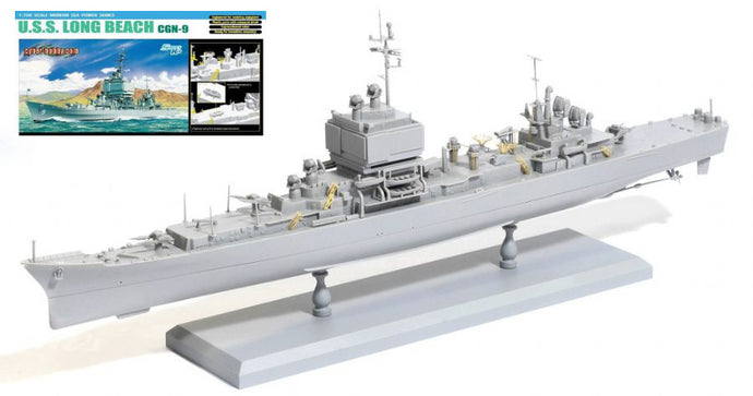 U.S.S. LONG BEACH CGN 9 KIT 1:700
