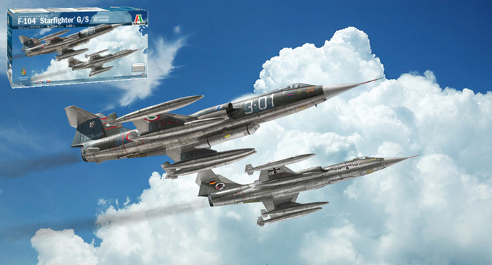 LOCKHEED MARTIN TF-104 G/S STARFIGHTER MILITARY AIRPLANE 1958 / 1:32
