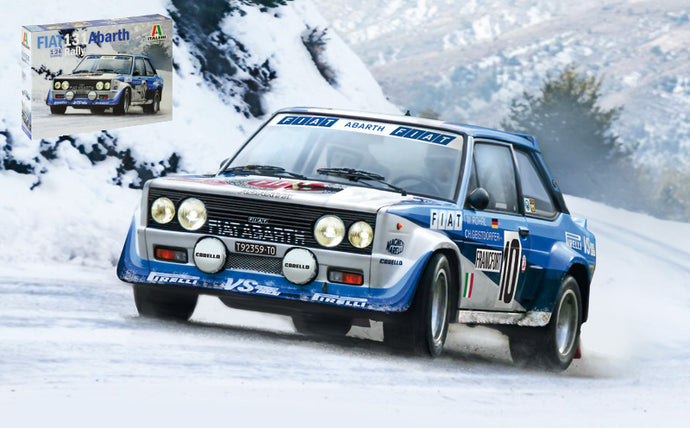 FIAT 131 ABARTH TEAM FIAT ITALIA N 10 WINNER RALLY MONTECARLO 1980 W.ROHRL - C.GEISTDORFER / 1:24
