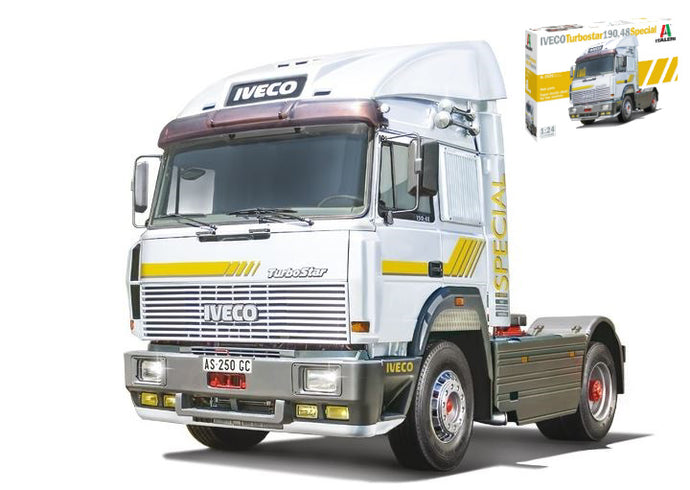 IVECO FIAT TURBOSTAR 190.48 SPECIAL TRACTOR TRUCK 2-ASSI 1988 / 1:24