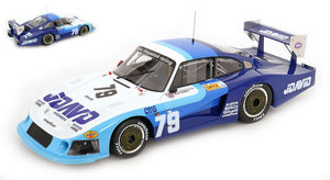 PORSCHE 935/81 2.7L F6 TURBO MOBY DICK TEAM JOHN FITZPATRICK N 79 24h LE MANS 1982 JOHN FITZPATRICK - DAVID HOBBS BLUE WHITE 1:12