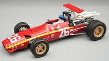 Indlæs billede til gallerivisning FERRARI F1 312 SCUDERIA FERRARI N 26 WINNER FRENCH GP (with pilot figure) 1968 JACKY ICKX RED 1:18