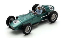 Indlæs billede til gallerivisning Aston Martin DBR5 #18 ROY SALVADORI BRITISH GP 1960 mørk grøn metallic 1:43