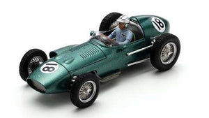 Aston Martin DBR5 #18 ROY SALVADORI BRITISH GP 1960 mørk grøn metallic 1:43