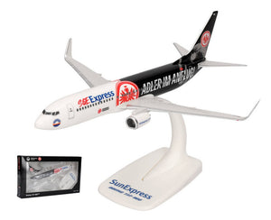 Boeing 737-800 Sun Express Eintracht Frankfurt SGE Express hvid/sort/rød 1:200