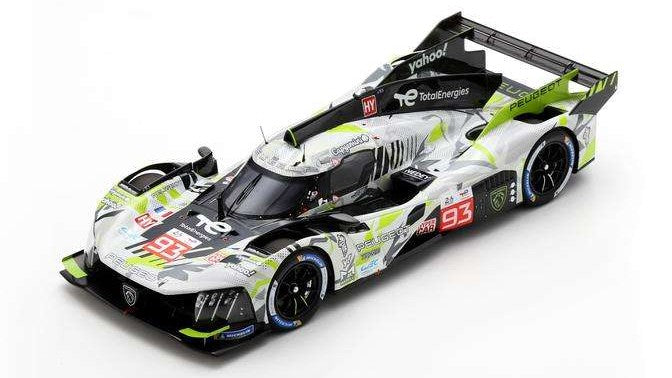 PEUGEOT 9X8 N.93 24 H LE MANS 2024 VERGNE-JENSEN-MULLER 1:18