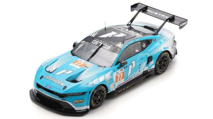 FORD MUSTANG GT3 N.77 24 H LE MANS 2024 BARKER-HARDWICK-ROBICHON 1:18