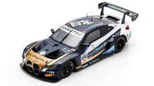Indlæs billede til gallerivisning BMW M4 GT3 #998 FARFUS/HARPER/HESSE 6th 24H SPA 2024 mørk blå/hvid/guld 1:18