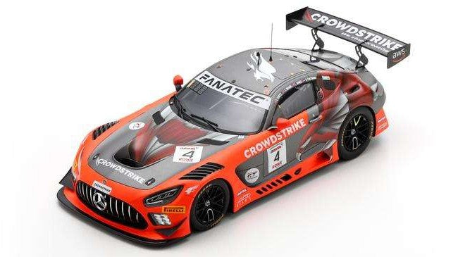 MERCEDES GT3 N.4 WINNER PRO-AM CLASS 24 H SPA 2024 KURTZ-JAMES-BRAUN-CAT