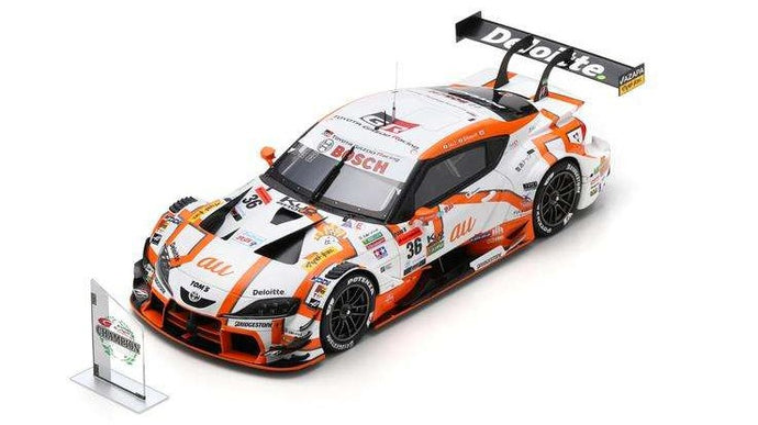 TOM'S GR SUPRA N.36 CHAMPION SUPER GT500 2023 S.TSUBOI-R.MIYATA 1:18
