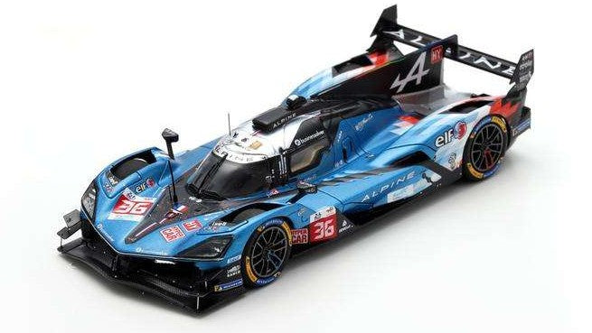 ALPINE A424 N.36 24 H LE MANS 2024 LAPIERRE-VAXIVIERE-SCHUMACHER 1:43