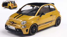 Indlæs billede til gallerivisning Fiat 500 F595 ABARTH - SOLIDO WORKS 2024 mørk gul/sort 1:18