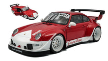 Indlæs billede til gallerivisning PORSCHE 911 993 RWB BODYKIT PORCO ROSSO COUPE 2020 WHITE/RED 1:18