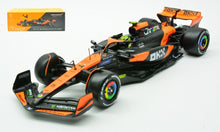 Indlæs billede til gallerivisning Mclaren MCL38 #4 LANDO NORRIS 2024 orange/sort 1:24