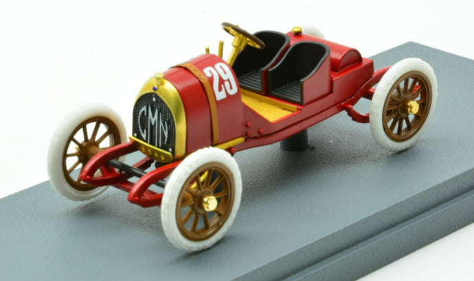 CMN FIRST RACE ENZO FERRARI - COSTRUZIONI MECCANICHE NAZIONALI 15/20 HP N 29 PARMA-POGGIO DI BERCETO 1919 RED 1:43