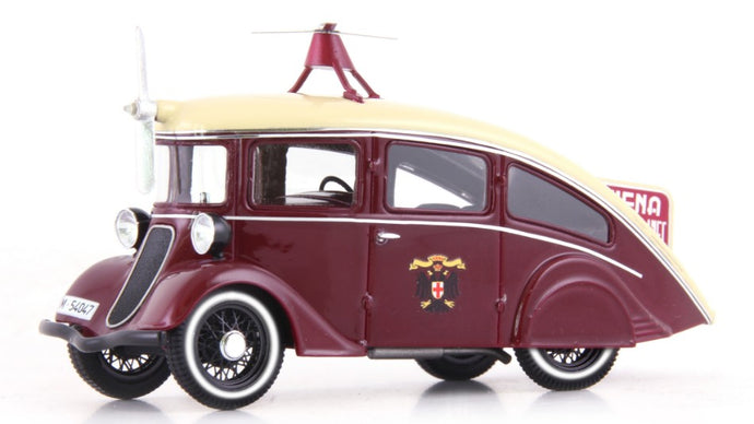 SINGER POPULAR VIENA CAPELLANES GREAT BRITAIN - SPAIN 1935 RED IVORY 1:43