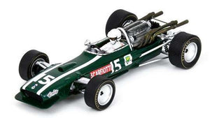 Cooper T86 #15 LODOVICO SCARFIOTTI SOUTH AFRICAN GP 1968 mørk grøn/hvid 1:43