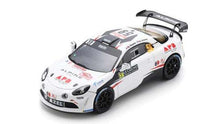 Indlæs billede til gallerivisning RENAULT ALPINE A110 RGT TEAM CHAZEL TECHNOLOGIES COURSE N 59 2nd RGT RALLY MONTECARLO 2024 ERIC ROYERE - ALEXIS GRENIER WHITE BLACK 1:43