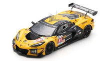 Indlæs billede til gallerivisning Chevrolet CORVETTE Z06 GT3.R #81 EASTWOOD/ANDRADE/VAN ROMPUY 24H LE MANS 2024 gul/sort 1:43