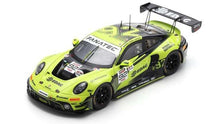 Indlæs billede til gallerivisning PORSCHE 911 992 GT3 R 4.2L TEAM SSR HERBERTH N 92 24h SPA 2024 MATHIEU JAMINET - MATT CAMPBELL - FREDERIC MAKOWIECKI GREEN BLACK 1:43