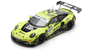 PORSCHE 911 992 GT3 R 4.2L TEAM SSR HERBERTH N 92 24h SPA 2024 MATHIEU JAMINET - MATT CAMPBELL - FREDERIC MAKOWIECKI GREEN BLACK 1:43