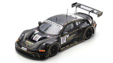 Indlæs billede til gallerivisning Porsche 911 GT3 R (992) #91 BOHN/RENAUER/SCHURING/RENAUER 24H SPA 2024 sort/guld 1:43