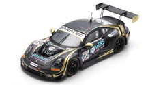 Indlæs billede til gallerivisning PORSCHE 911 992 GT3 R 4.2L TEAM SCHUMACHER CLRT N 22 24h SPA 2024 AYHANCAN GUVEN - LAURIN HEINRICH - DORIAN BOCCOLACCI BLACK GOLD 1:43