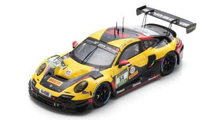 Porsche 911 GT3 R (992) #54 HOLZER/SEEFRIED/BUUS/DIENST 24H NURBURGRING 2024 gul/sort/rød 1:43
