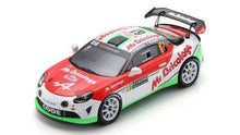 Indlæs billede til gallerivisning RENAULT ALPINE A110 RGT TEAM CODE RACING DEVELOPMENT N 61 WINNER RGT RALLY MONTECARLO 2024 PHILIPPE BAFFOUN - MARGOT DUPUY RED WHITE GREEN 1:43