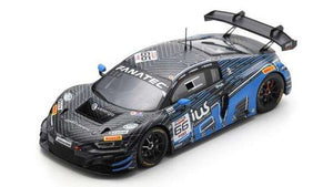 Audi R8 LMS GT3 EVO II #66 MUKOVOZ/NESOV/PEREIRA/HOFER WINNER BRONZE CLASS 24H SPA 2024 sort/blå/grå 1:43
