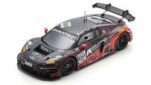 Indlæs billede til gallerivisning AUDI R8 LMS GT3 EVO II 5.2L V10 TEAM TRESOR ATTEMPTO RACING N 88 24h SPA 2024 LEONARDO MONCINI - LORENZO PATRESE - LORENZO FERRARI - GLENN VAN BERLO GREY RED 1:43