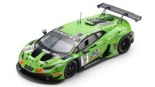 Indlæs billede til gallerivisning LAMBORGHINI HURACAN GT3 EVO2 5.2L V10 TEAM GRT GRASSER RACING N 19 24h SPA 2024 MATEO LLARENA - HUGO COOK - BAPTISTE MOULIN - HAYTHAM QARAJOULI GREEN 1:43