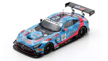 Indlæs billede til gallerivisning Mercedes Benz AMG GT3 EVO #60 BIRD/KHALIFA/KODRIC/WILLIAMSON 24H SPA 2024 blå/lyserød/sort 1:43